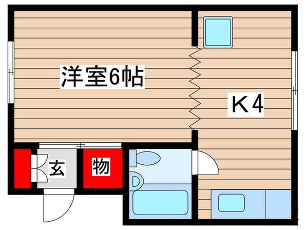 ラフォーレ塚口の物件間取画像